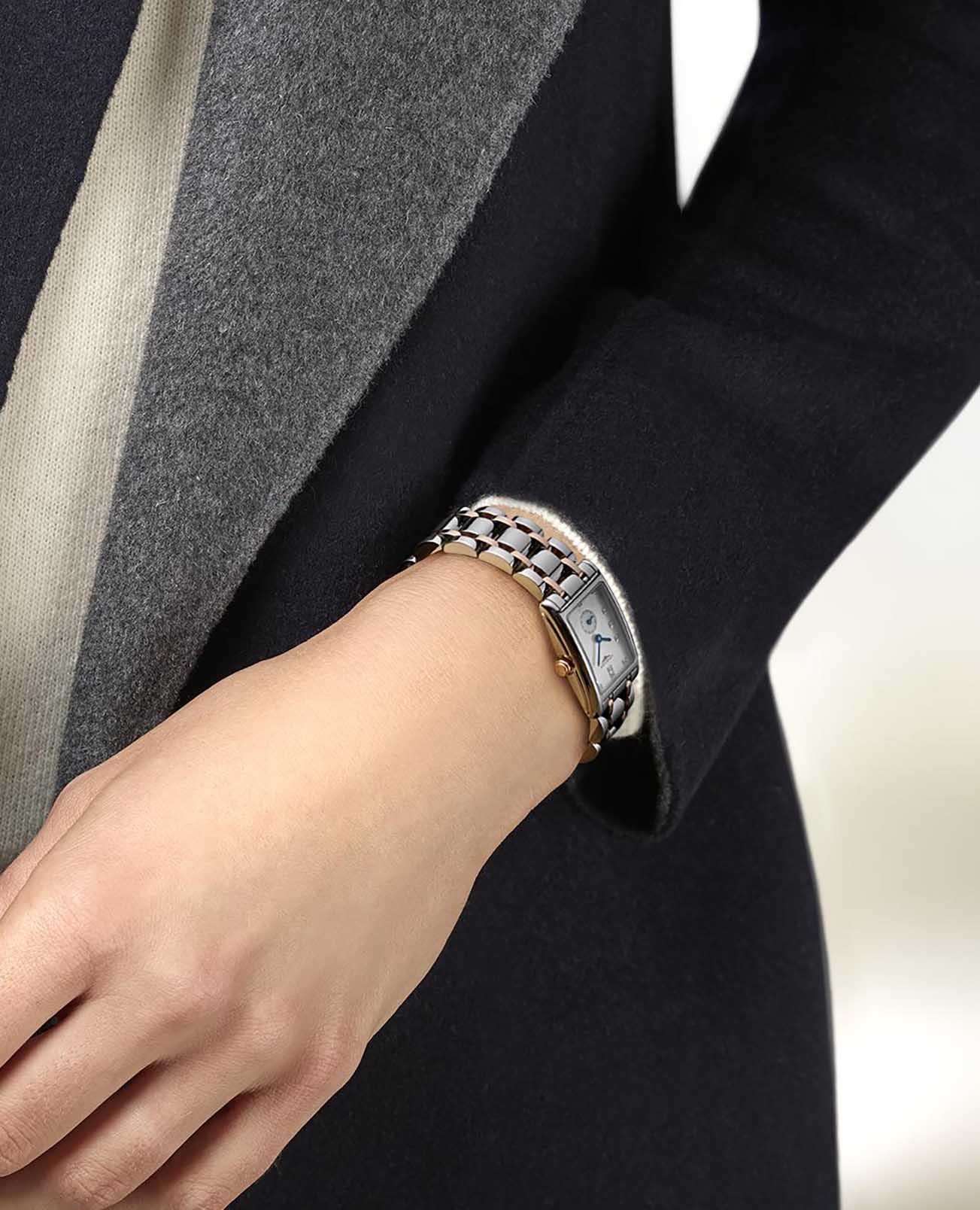 Оригинальные часы Longines Longines DolceVita L5.255.5.87.7 кварцевые калибр механизма l178 общий вид